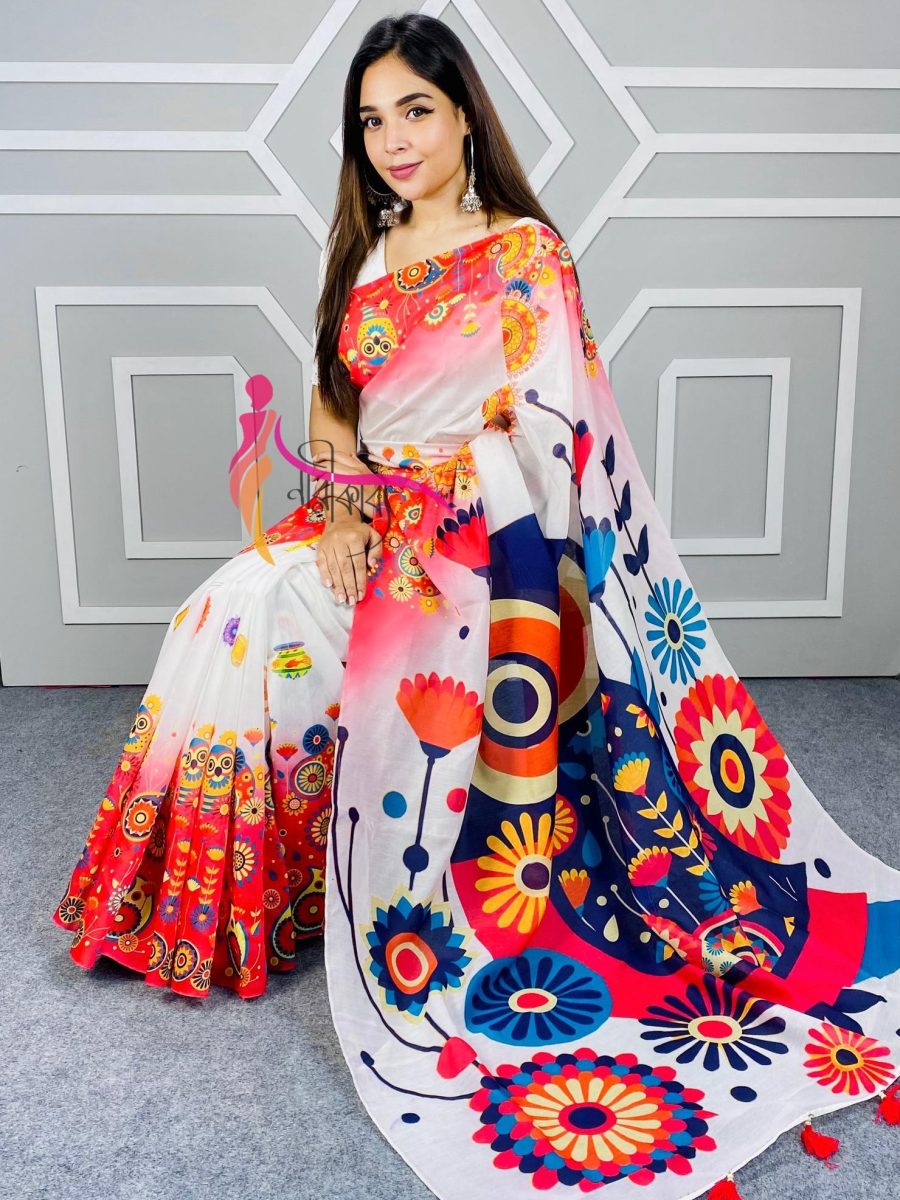 Premium Tangail Silk Saree BS 5003