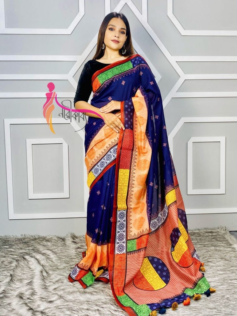 Premium Tangail Silk Saree TS Anondo