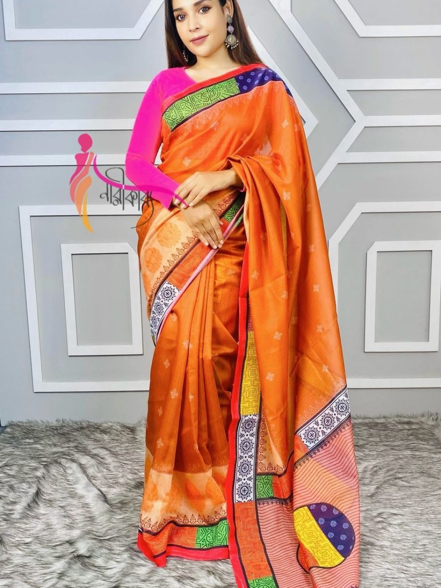 Premium Tangail Silk Saree TS Zamini