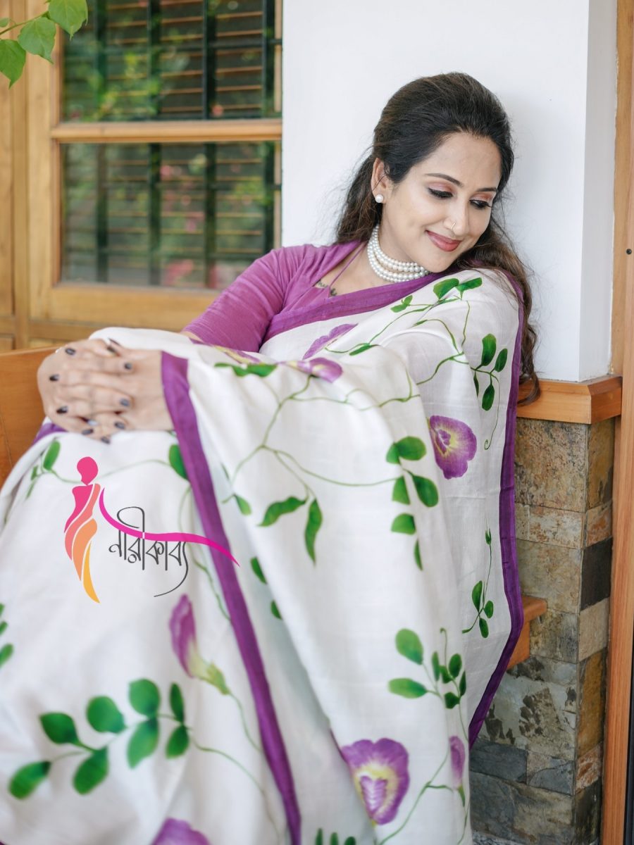 Premium Tangail Silk Saree TS 7025