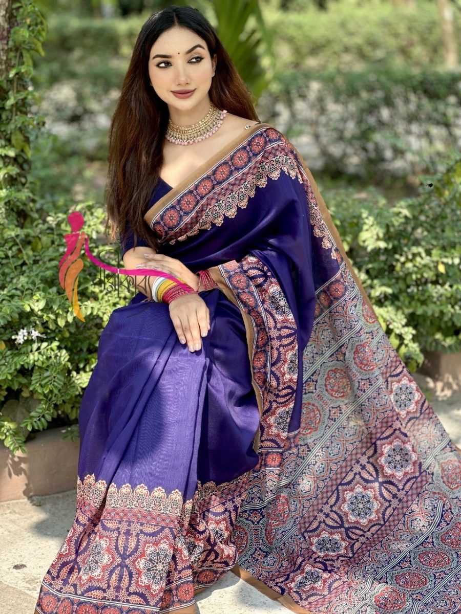 Premium Tangail Silk Saree TS 7024