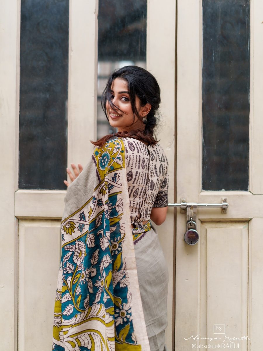 Blended Tosor Silk Saree SM 5113