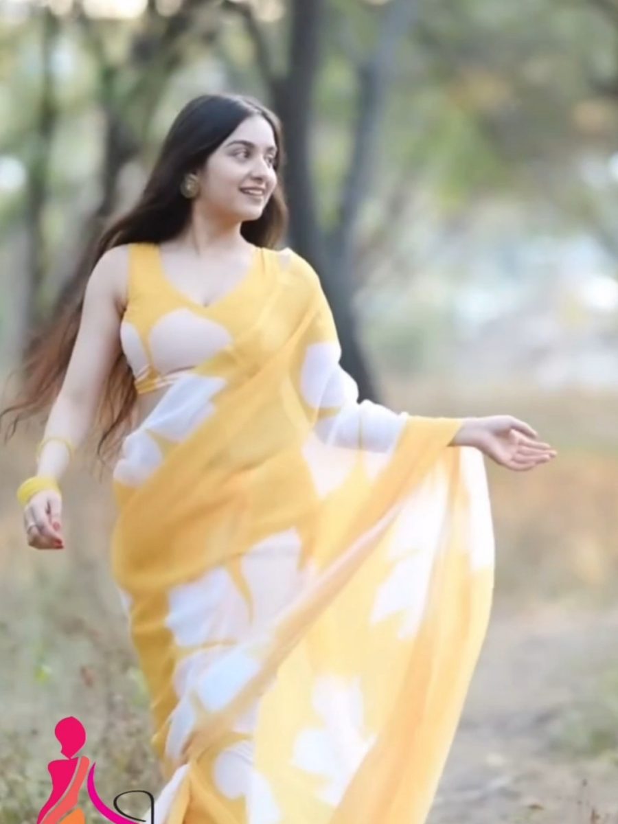 Soft Georgette  Saree  GS - 501