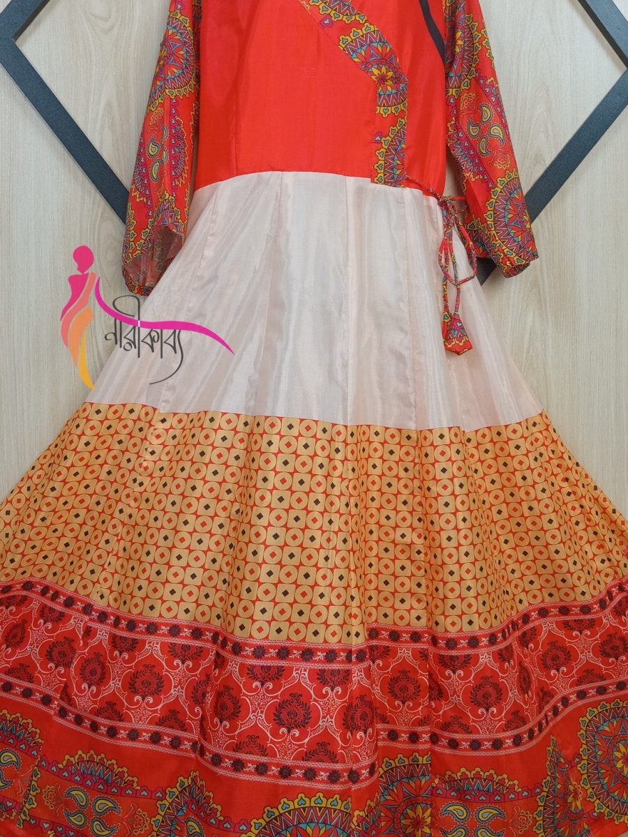 Satin Gown   KG - 199