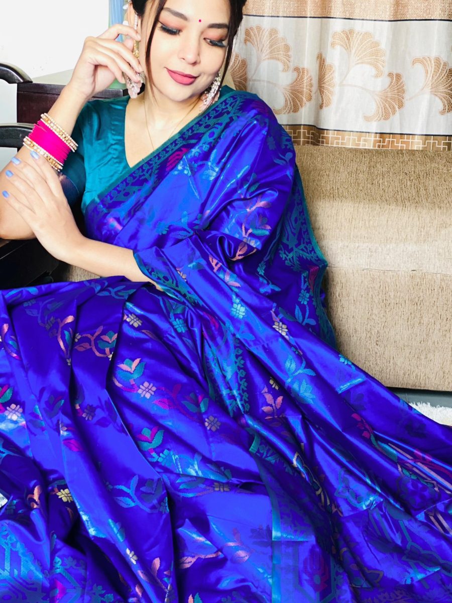 Silk Katan Saree SK 1601
