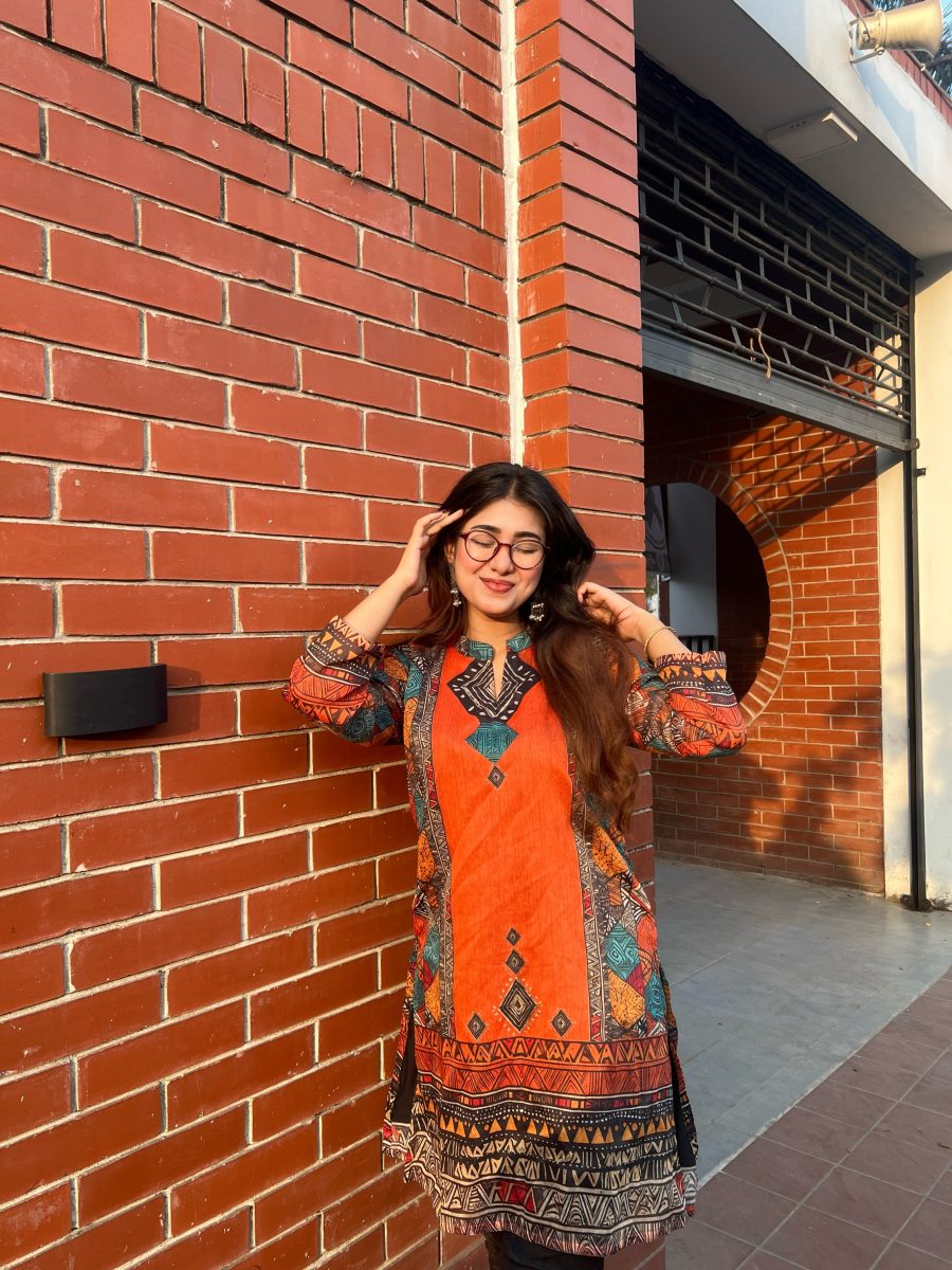 অর্গানজা  সিল্ক কুর্তি  KM - 129
