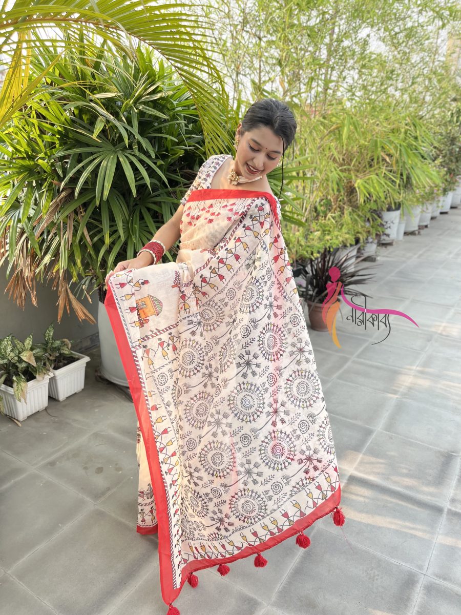 Premium Semi Muslin Silk Saree BS 5010