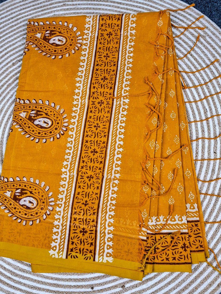 Cotton Saree  SCS- 1003