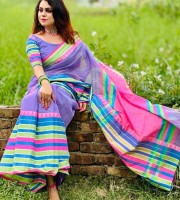 Halfsilk Saree With Blouse 2235
