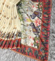 Premium Organza Saree "The Krishno"