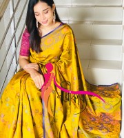 Silk Katan Saree SK 1603