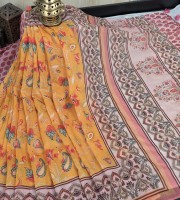 Premium Semi Muslin Silk Saree SM 5117