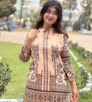 অর্গানজা  সিল্ক কুর্তি    KM - 133