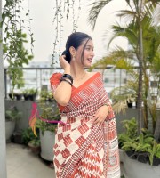 Premium Semi Muslin Silk Saree BS 5009