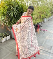 Premium Semi Muslin Silk Saree BS 5010