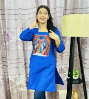 শর্ট কটন কুর্তি  KC - Messi