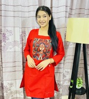 শর্ট কটন কুর্তি  KC - Dugga