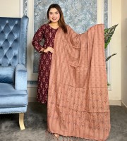Premium Cotton Ready 3 Pieces     Code-2405