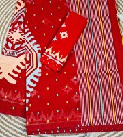 Jamdani Motive Saree  JM-8082