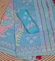 Jamdani Motive Saree  JM-8084